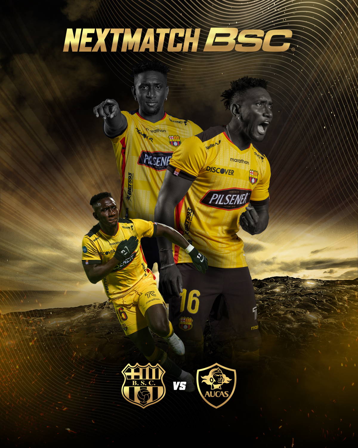 Barcelona sc contra aucas