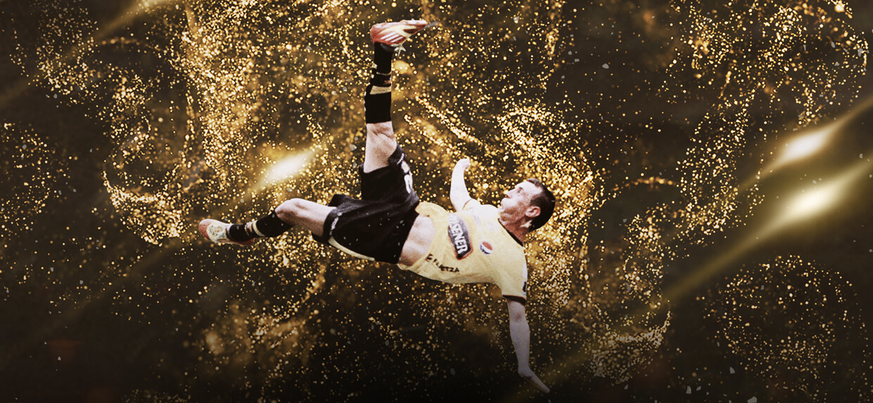 Damián Díaz anotó gol de chilena ante Técnico Universitario