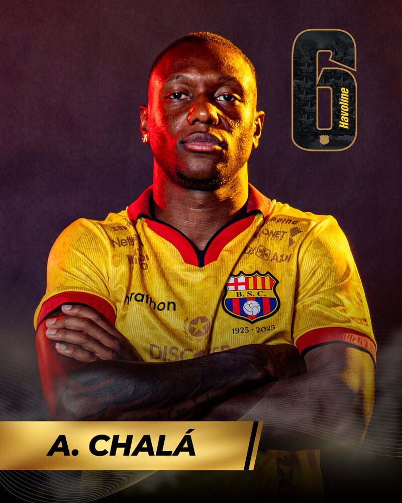 Aníbal Chalá, defensa de Barcelona