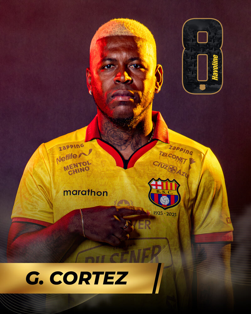 Gabriel Cortez, centrocampista de Barcelona