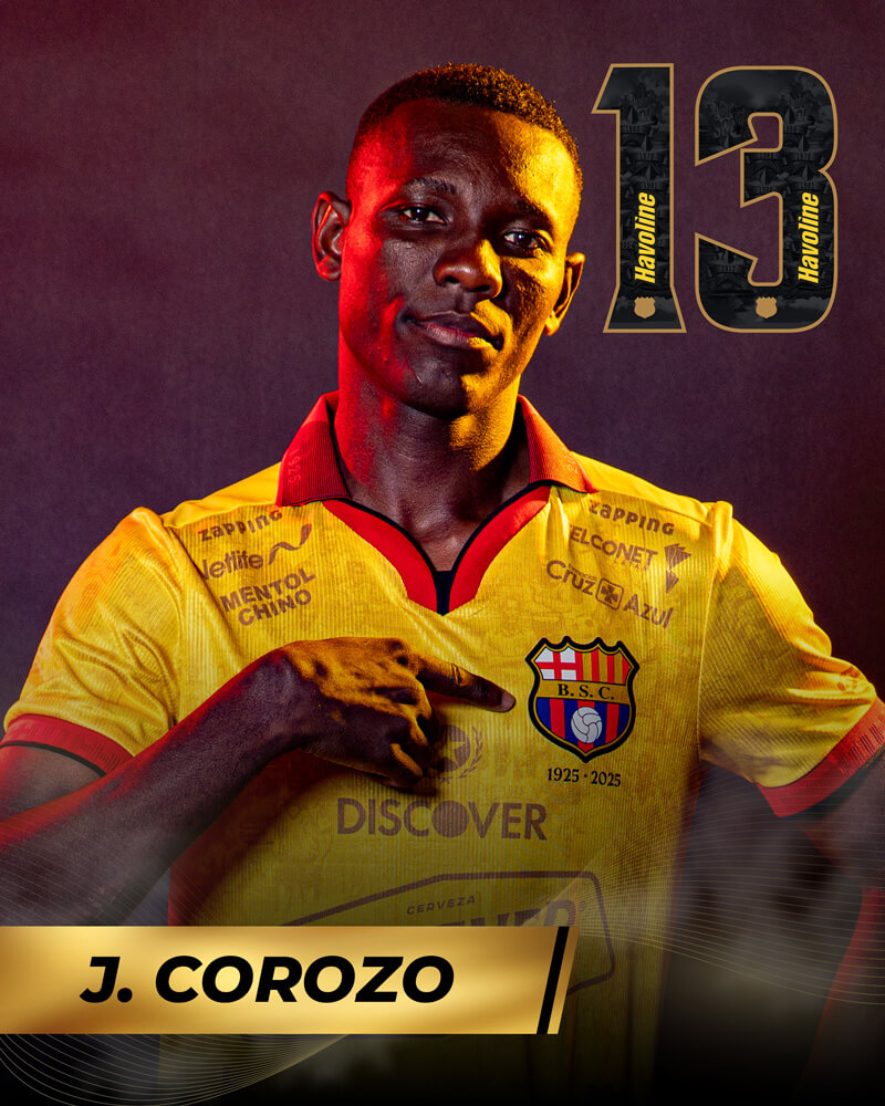 Janner Corozo, delantero de Barcelona
