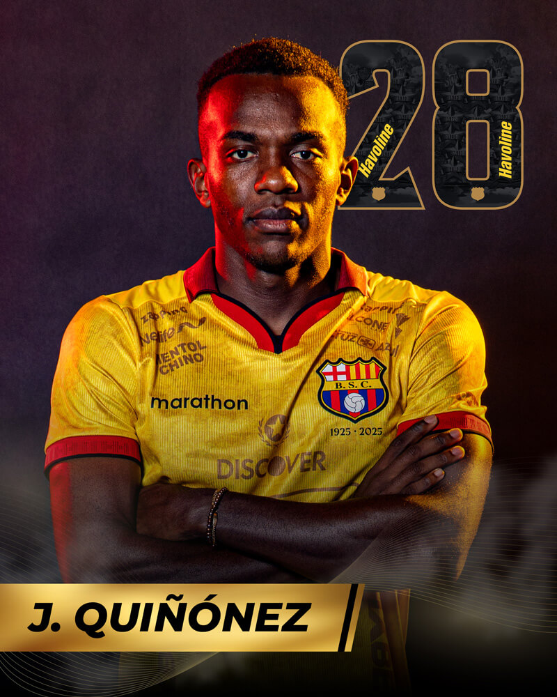 Jhonny Quiñónez, mediocampista de Barcelona