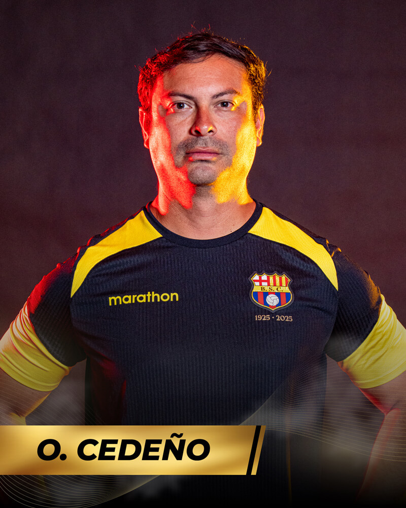 Orlando Cedeño, asistente técnico de Barcelona SC