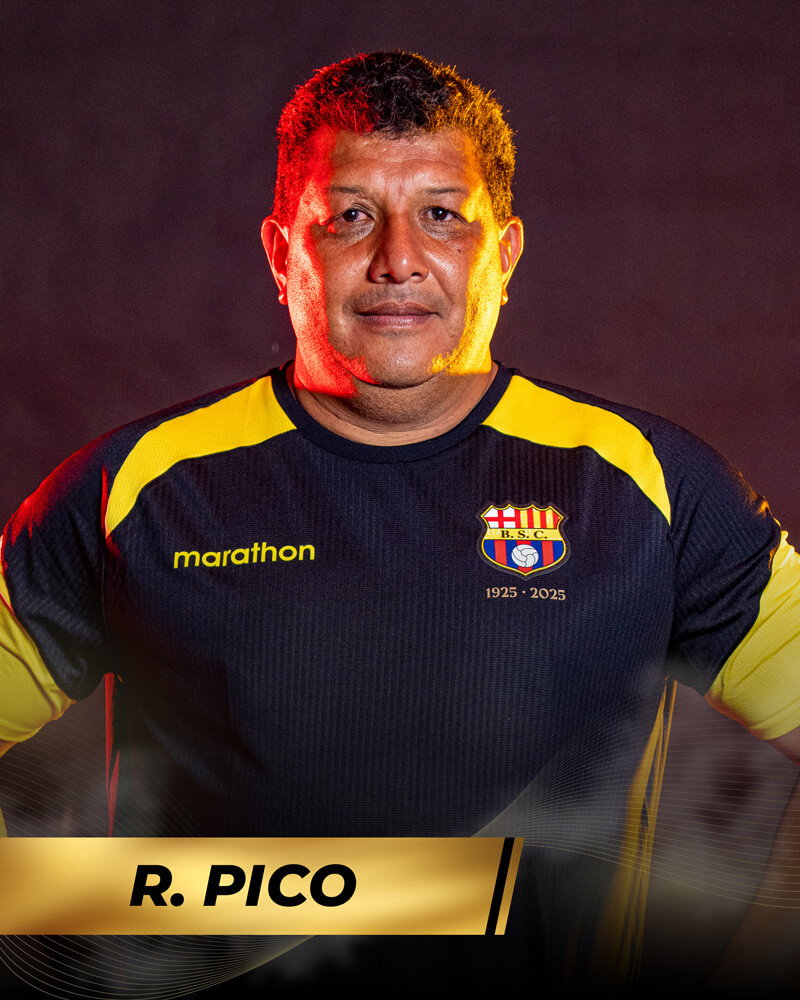 Robin Pico, preparador de arqueros de Barcelona SC