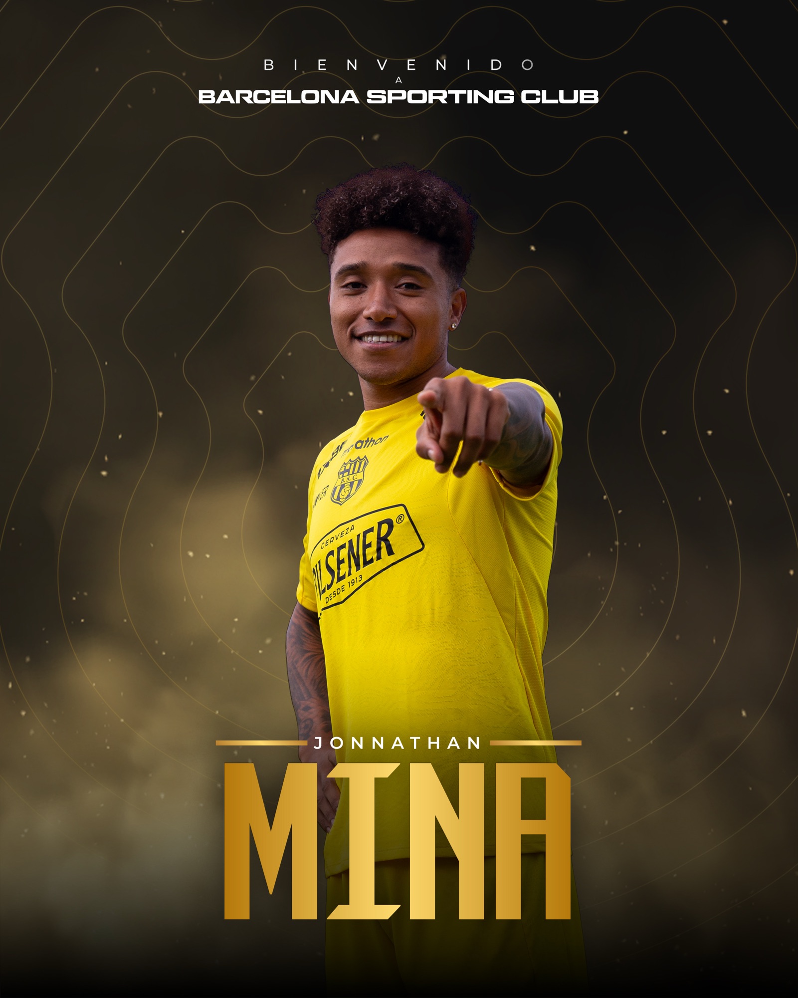 Comunicado Oficial: Jonnathan Mina - Barcelona Sporting Club