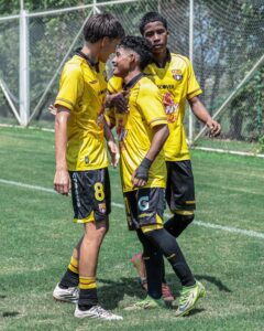 Triunfo de los Eutimios U15 ante Manta FC en el Complejo Deportivo Casa Finca