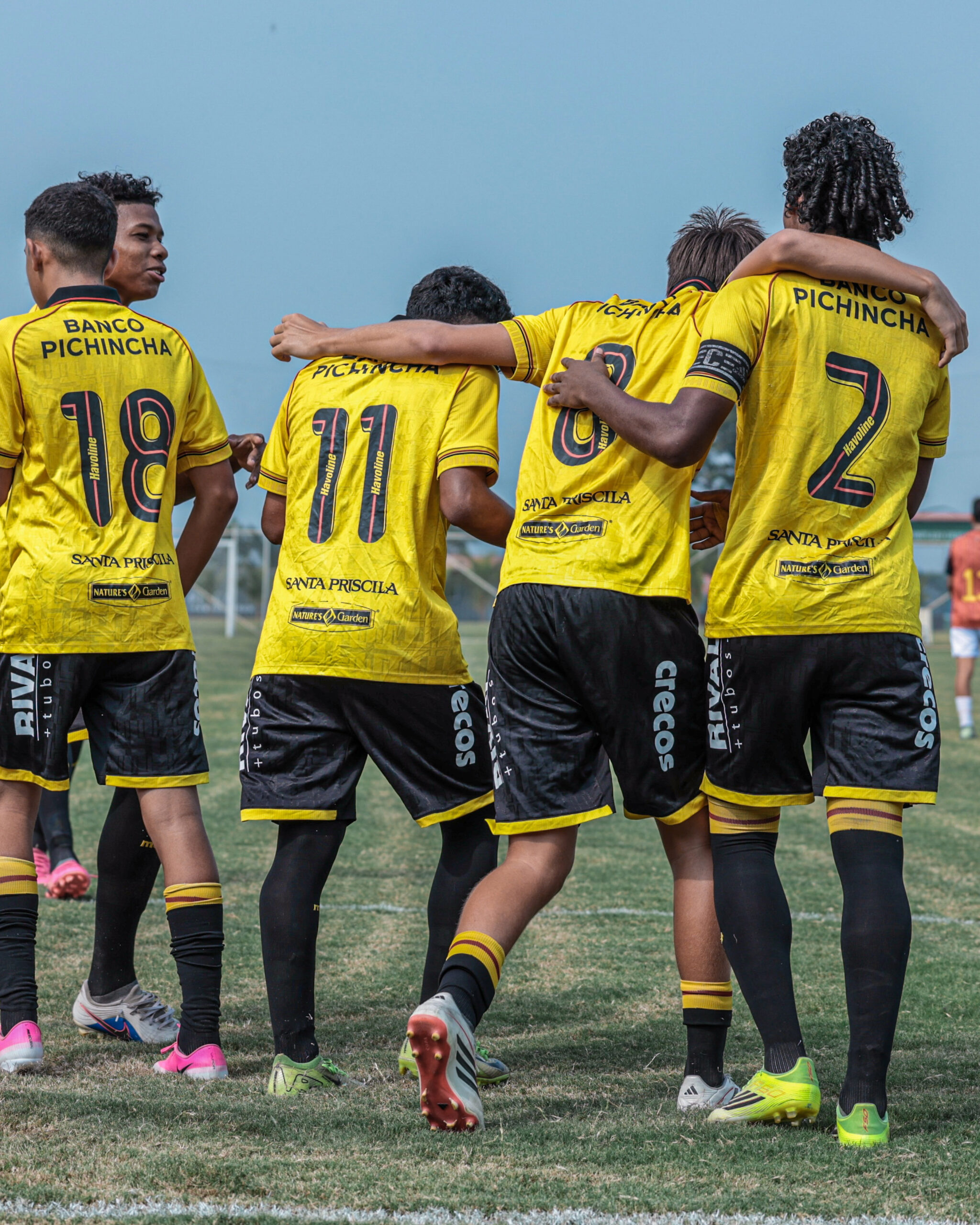Eutimios U15 de Barcelona SC durante la Fase 2 del Campeonato Nacional de Formativas