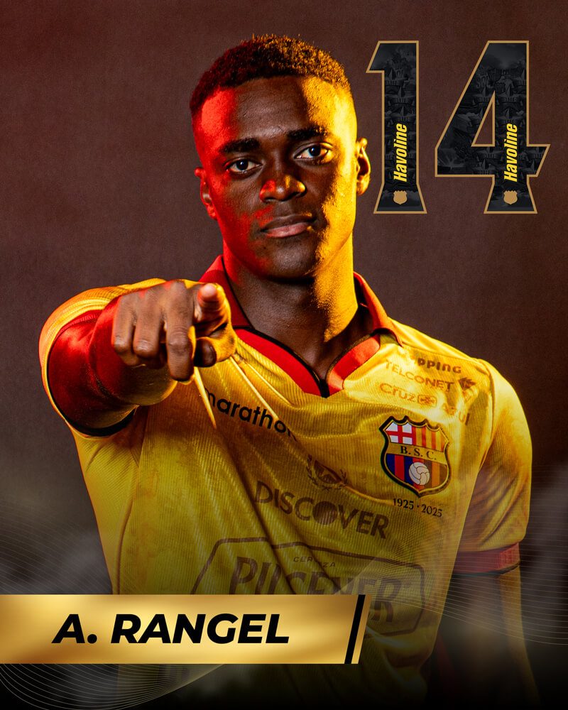 Alex Rangel, defensa Barcelona Sporting Club