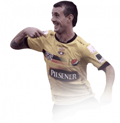 Damián Díaz celebrando goleada 5-0